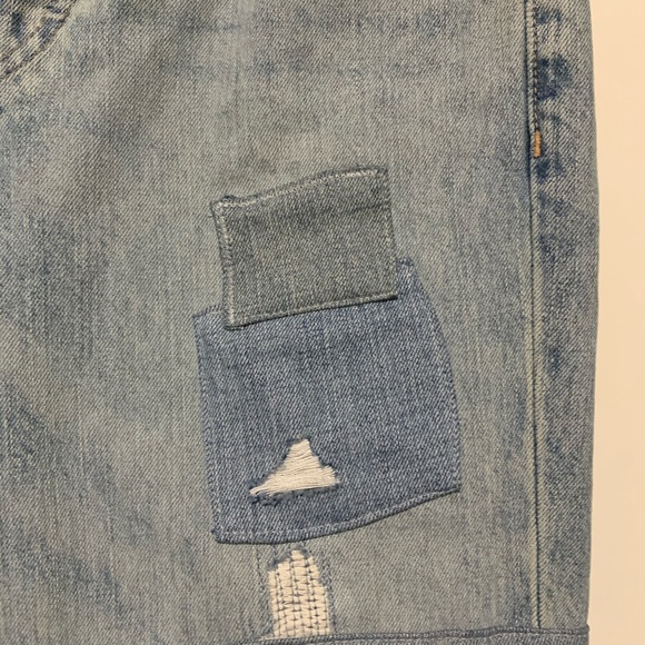 Polo Ralph Lauren Avery Boyfriend Patchwork Sz 27 - Picture 5 of 8